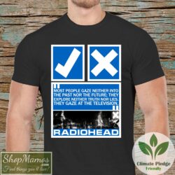 Television Radiohead Band T Shirt Men Short Sleeve