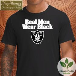 Real Men Wear Black T Shirt Men Short Sleeve