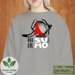 Sumo Kliban Cat T Shirt Women Sweatshirt
