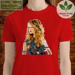 Taylor Swift Fearless 2010 Tour Shirt Women Short Sleeve