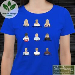 Taylor Swift Hairs T Shirt Albums Women Short Sleeve