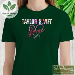 Taylor Swift Lover Tshirt Signature Women Short Sleeve