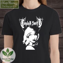 Taylor Swift Metal T Shirt Women Short Sleeve