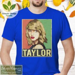 Taylor Swift Picture Shirt Portrait Men Short Sleeve