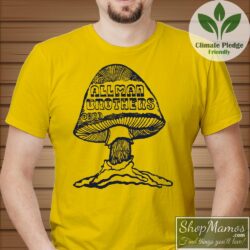 The Allman Brothers Band Mushroom Shirt Men Short Sleeve