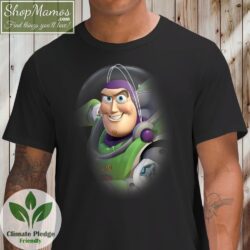 Toy Story Buzz Lightyear T Shirt Men Short Sleeve