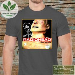 Vintage 90s Radiohead The Bends T Shirt Album Men Short Sleeve