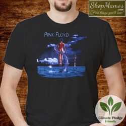 Vintage Pink Floyd Shine On T Shirt Black Men Short Sleeve